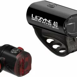 Lezyne LED FAHRRADBELEUCHTUNGSSET HECTO DRIVE 40 + FEMTO STVZO