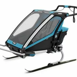 Thule Chariot Sport 2 Kinderanhänger Gefedert Blau #10201015 -Cube Verkaufsladen CnpBEXwwuDdJ eE9zZ2POVd8