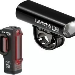 Lezyne LED FAHRRADBELEUCHTUNGSSET LITE PRO 115 STVZO + STRIP DRIVE STVZO
