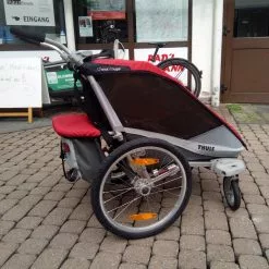 Thule Chariot Cougar 1 Rot 2016 -Cube Verkaufsladen XOs2d1nrfp2M6ukAKvhScu7M