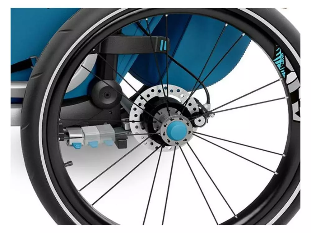 Thule Chariot Sport 1 Gefedert Kinderanhänger Blau #10201013 7 Thule Chariot Sport 1 Gefedert Kinderanhänger Blau #10201013 – Bild 5