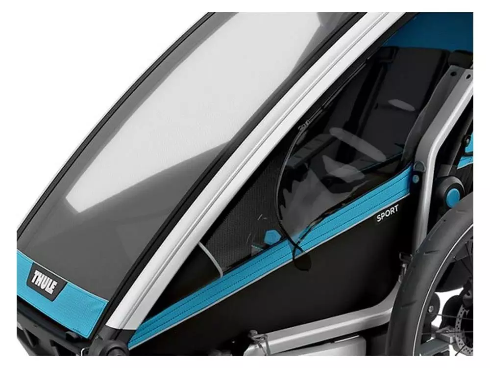 Thule Chariot Sport 1 Gefedert Kinderanhänger Blau #10201013 6 Thule Chariot Sport 1 Gefedert Kinderanhänger Blau #10201013 – Bild 4