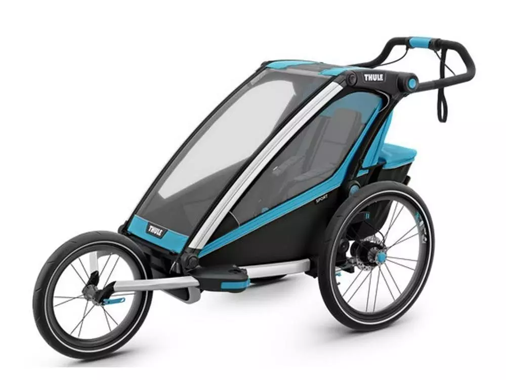 Thule Chariot Sport 1 Gefedert Kinderanhänger Blau #10201013 9 Thule Chariot Sport 1 Gefedert Kinderanhänger Blau #10201013 – Bild 7